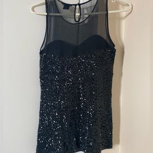 Club Monoco size small sparkly mesh womens tank - never worn